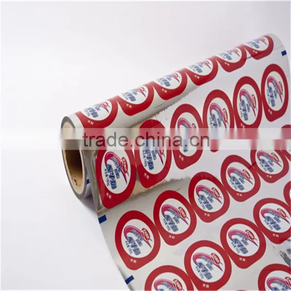 China Supply Laminated Aluminum Foil Film Roll For Packaging photo-4