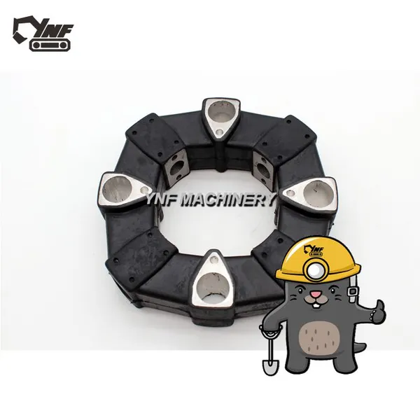 LR001D2140 Excavator Engine Hydraulic Pump Coupling Shock Absorber Rubber photo-2