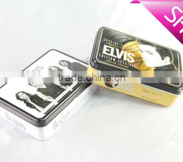 Small Metal Tin Box for Card Game photo-5
