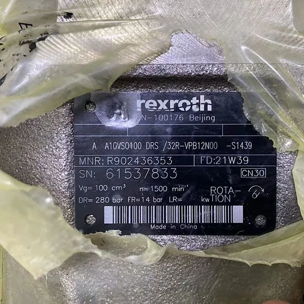 Rexroth R902436353 AA10VSO100DRS/32R-VPB12N00-S1439 High-performance Original Factory-ready Piston Pump photo-3