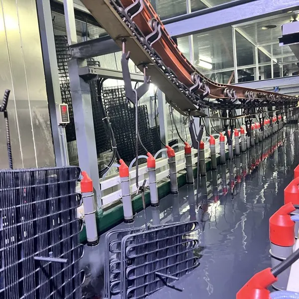 Full Automatic Electrophoretic Coating Line Water Pump Surface Electrocoating Production Line photo-5