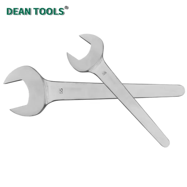 304 Stainless Steel Non-Magnetic Single Open End Wrench With Mirror Polish, 17-32mm Opening photo-3