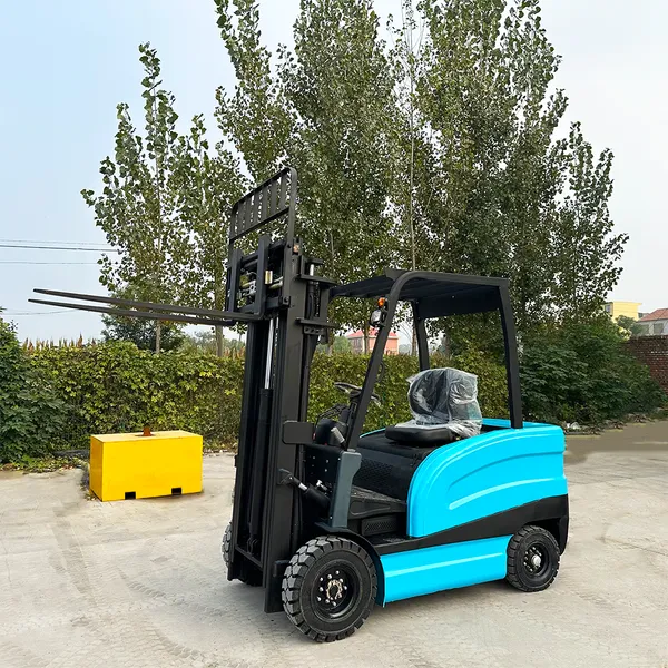 Hot Selling New Portable Electric Forklifts 1-5t 48V/60V Lithium-Ion Battery CPD25 All-Terrain Autoelevadores photo-2