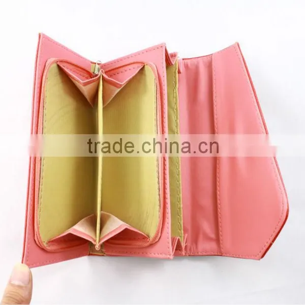 Factory Price!Trendy Multifuctional PU Leather Women Purse,ladies Wallet,women Wallet photo-3