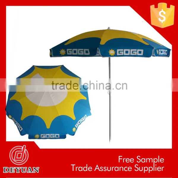 China Supplier Cheap Parasol Beach Umbrella With Stand photo-6