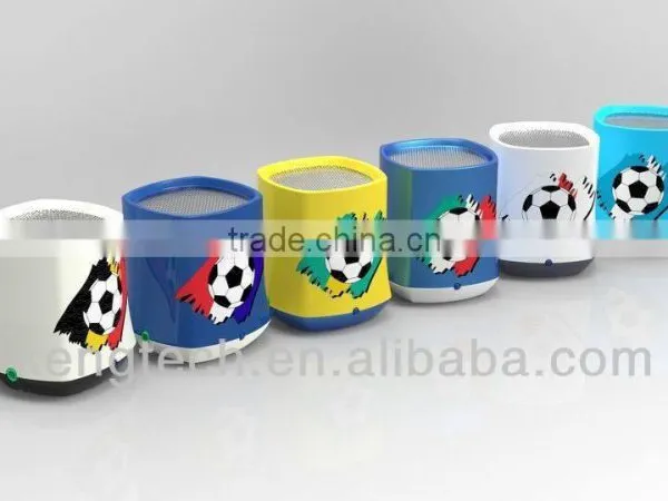Best Sale World Cup Mini Wireless Loud Bluetooth Speaker photo-2