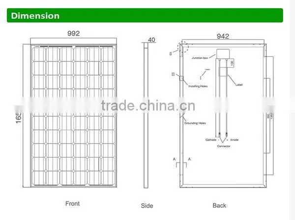 240w Mono Solar Panels photo-2