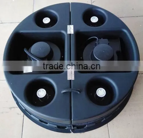 Base Blower for Cone, Pillar, Tusk, Colourful Led Light, Diameter 80cm