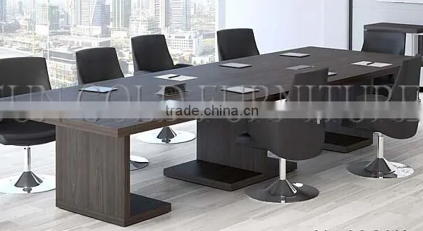 New Luxury Conference Desk Large Office Meeting Table Design (SZ-MT119) photo-5