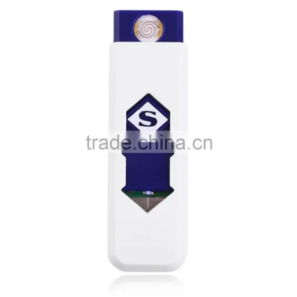 No Gas USB Electronic Rechargeable Battery Flameless Cigarette Lighter photo-5