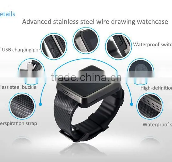 2015 Best Price Watch Phone Waterproof Smart Watch Phone f1 photo-3
