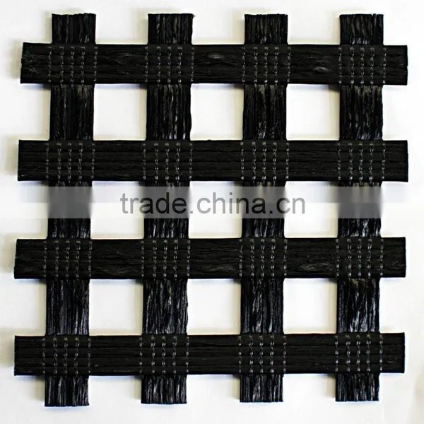 Polyester Uniaxial Geogrid Used for Earth Retaining Wall photo-3