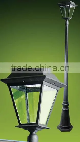 Outdoor Wall Mounted Motion Activated Solar Powered LED Garden Latern Light photo-2