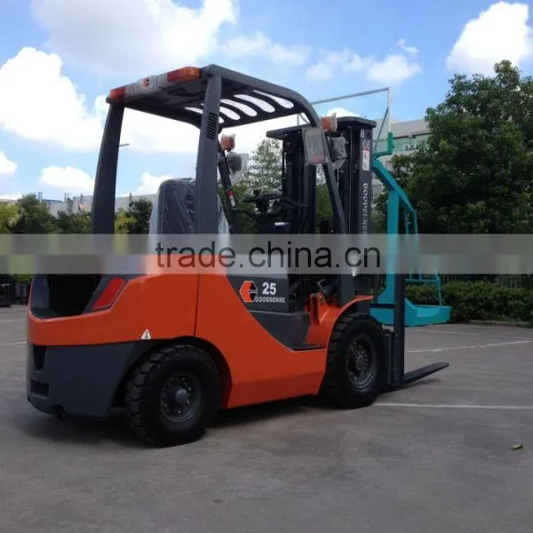 Japan Engine 2.5t Gasoline Forklift With Side Shifter Available photo-5