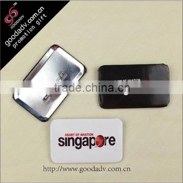 China Product Hot Sale Colorful Round Custom Plastic Pins Round Badges photo-2