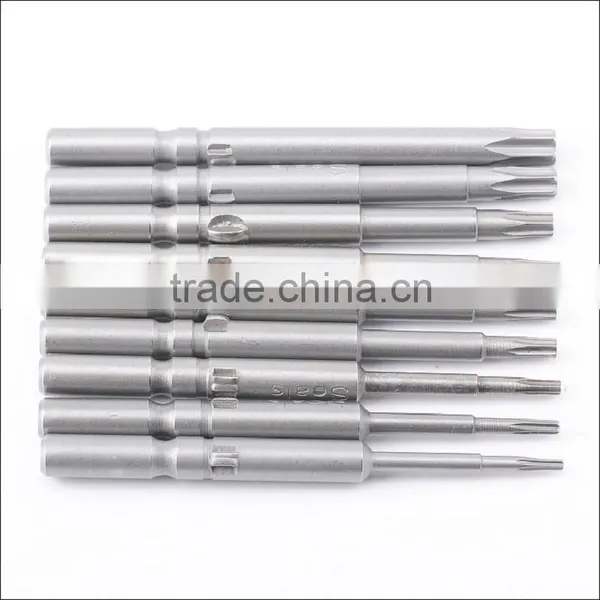 9PCS 801 5mm Round Shank Magnetic Torx Screwdriver Bits Electric Screwdriver Head 60mm AR-27 photo-3