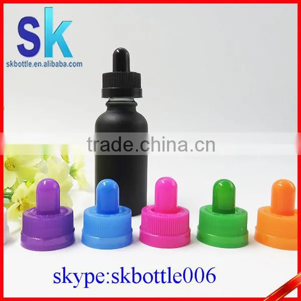 Black Frosted 30ml Glass Bottle Wholesale photo-2