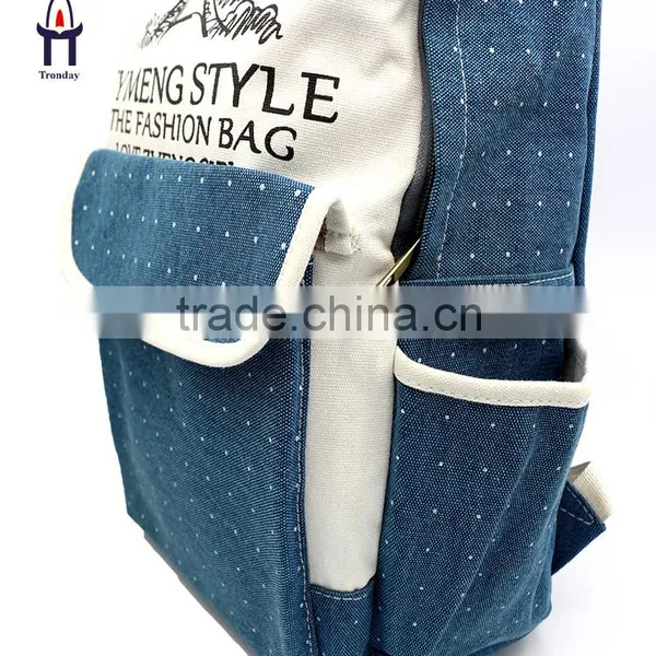 Canvas Sports Backpack Manufacturer, Wholesale School Bags Quality Choice photo-3
