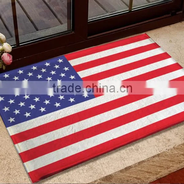 Indoor PVC Foam Printed Decorative Floor Mat Door Mats and Rugs photo-2