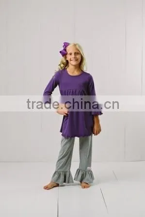 The Popular Kids Clothing Sets,girls Outfit,single Color Baby Clothing.2015 Fashion Clothing Sets,Wholesale Children's Outfit photo-3