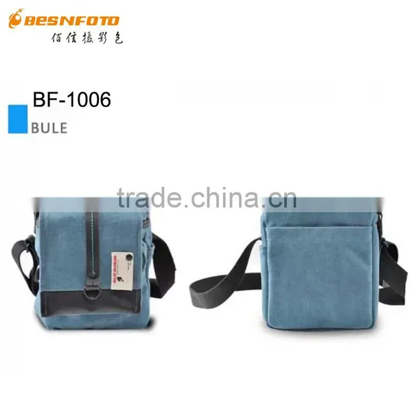 Besnfoto BN-1006 Army Green Multifunctional Canvas Cheap Camera Bag for Men photo-3