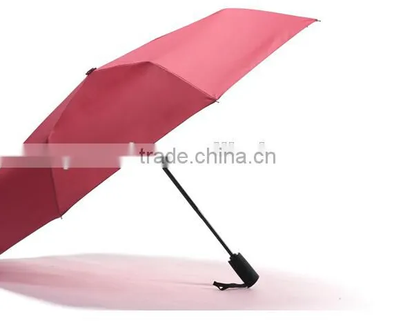 Customize Advertising 3Fold Full Auto Body Cheap Mini Outdoor Umbrella photo-2