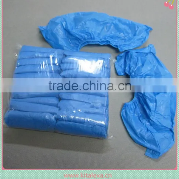 Disposable Non-woven Shoe Cover Spot Direct Sales Wholesale Multi Color Optional Medical PP Shoe Cover photo-3