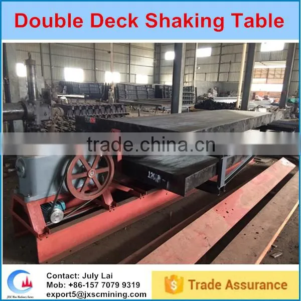 High Recovery Rate Gold Vibrating Table,machine for Placer Gold Concentration photo-3