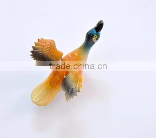 4 Inch Plastic Duck Fridge Magnet, Miniature Souvenirs, Magnetic Sticker photo-2