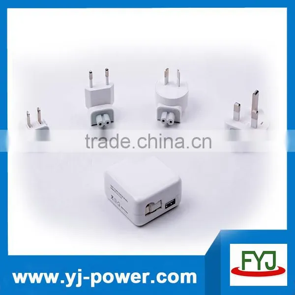 USB Travel Charger 5V 2.1A Universal Travel Adapter, Multi-function Travel Plug photo-2
