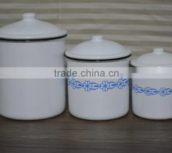 Metal Enamel Canister Set,high Quality Tumbler photo-2