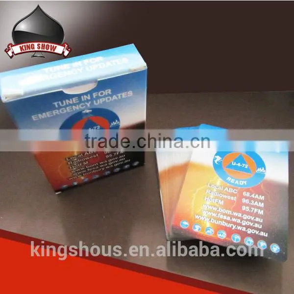 Custom 300 Gsm Paper Playing Cards for Promotional Advertising photo-5