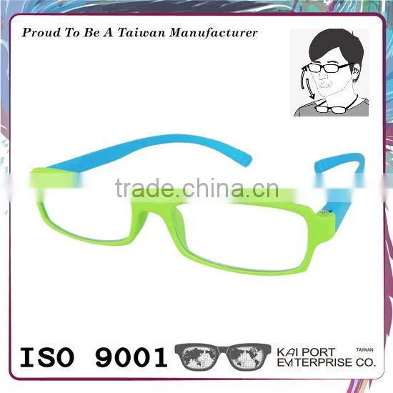 Rubber Coating and Vivid Color Hang Neck Reading Glasses photo-3