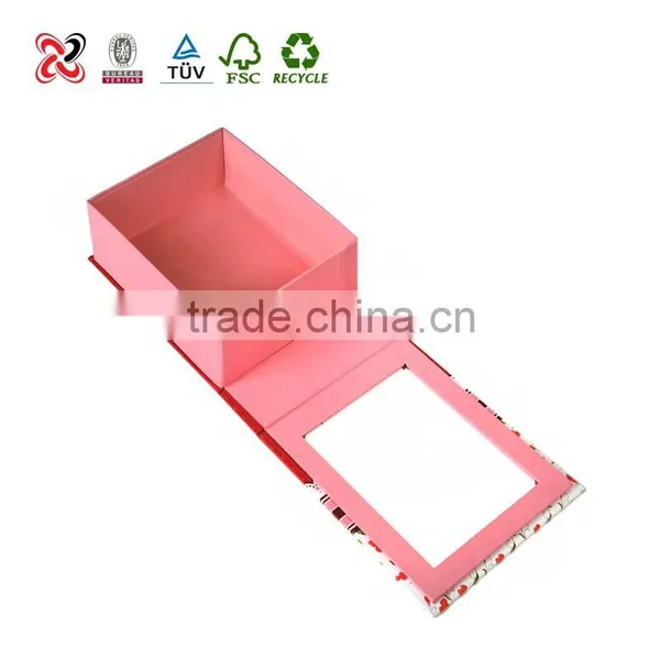 Book Shaped Transparent Gift Box With Lid photo-4