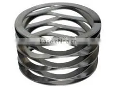 High precision crest to crest stainless steel wave springs