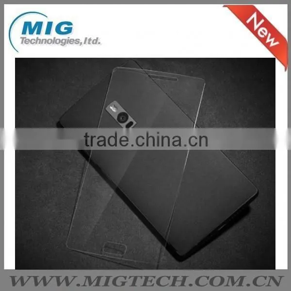 Glass Film Premium 9H 2.5D Slim Tempered Glass Screen Protector 0.26mm Round Edge for One Plus Two Cell Phone photo-5