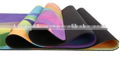 2016 Hot Sale Combo Yoga Mat, Digital Printed Yoga Mat,bonus Strap photo-4