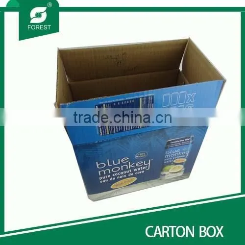 2015 BLUE CARDBOARD CORRUGATED CARTON BOX EP027865615 photo-3