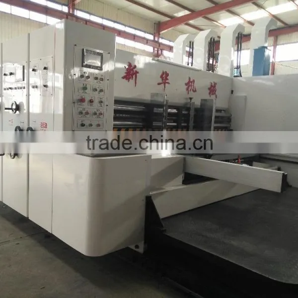 Best Quality High Speed Corrugated Carton Printer Slotter Die Cutter With Stacker Machine photo-2