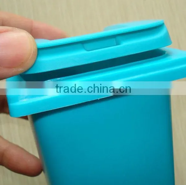 BT05B Colorful Desktop Plastic Mini Trash Can Pen Holder photo-6