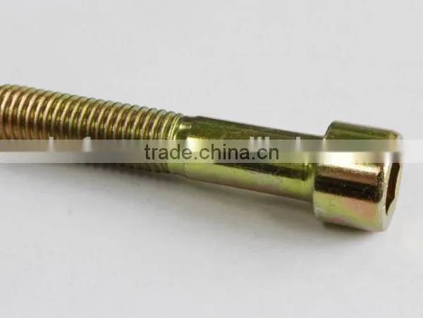 Yellow Zinc Hexagon Socket Cap Screws DIN912 photo-2