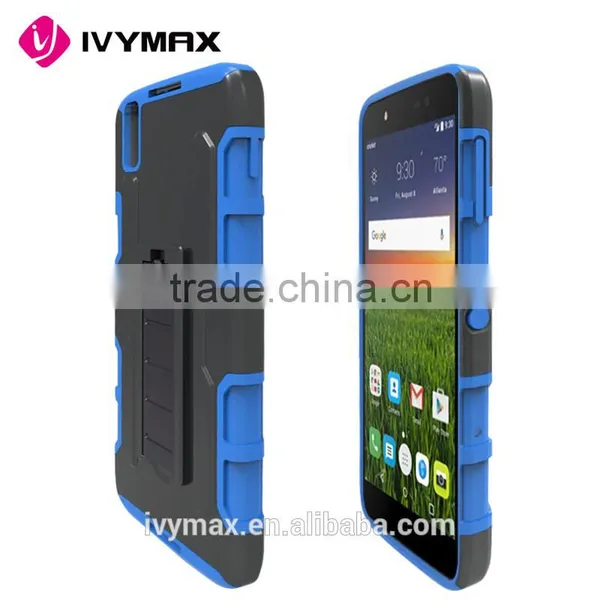 Bulk Cell Phone Case Hybrid Holster Clip Case for Alcatel OT6055K/6055I/Idol 4 Supplier's Choice photo-2