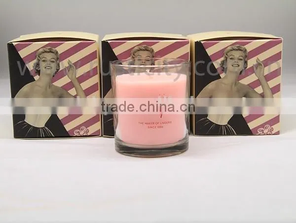 Eco-friendly Pillar Shape Candle in Glass Jar photo-2