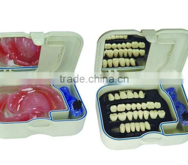 Acrylic Teeth 4 LAYER KAIJING Denture Box