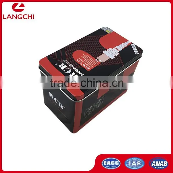 Wholesale China Factory OEM Self Design Cheap Chocolate Tin Box photo-2
