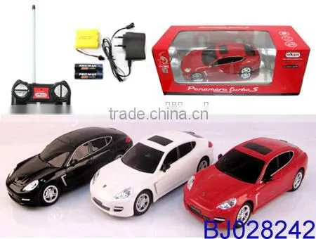 Best Kids Christmas Toy Cool 1/24 Scale 4ch Remote Control Car Model rc Car Kit photo-2