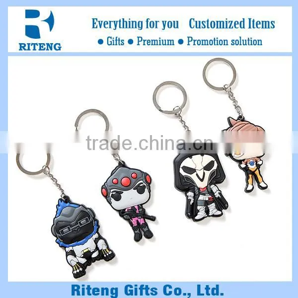 Promotional PVC Keyring With Customized Design photo-3