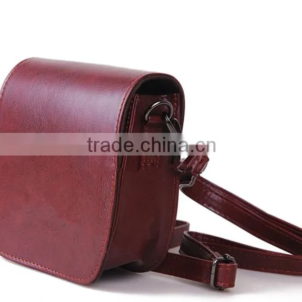 Factory Lovely Stylish Leather Camera Bag for Girl in Dongguan photo-2