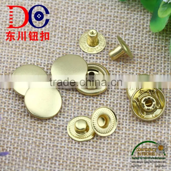 Oeko-tex100 Brass Tin Metal Snap Button Snaps Custom Metal Button Manufacture photo-3