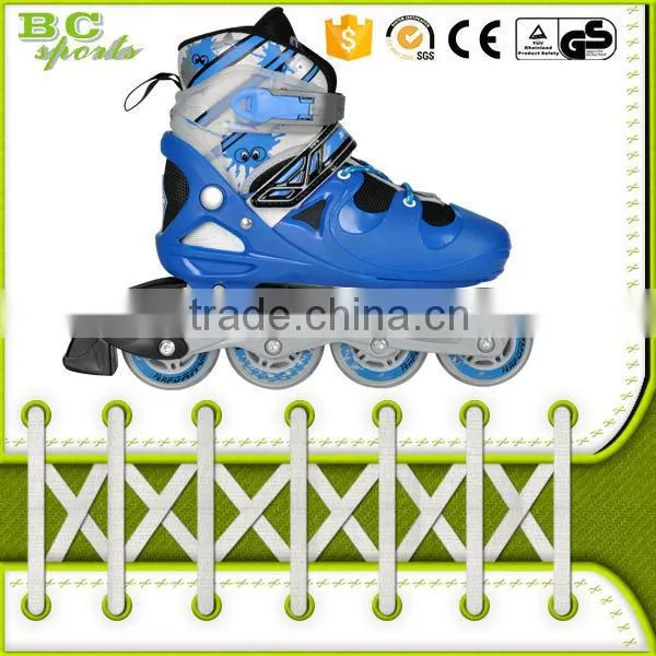 Kids Cheap Pink Blue Bearing Roller Skates Roller With ce Certificate photo-2